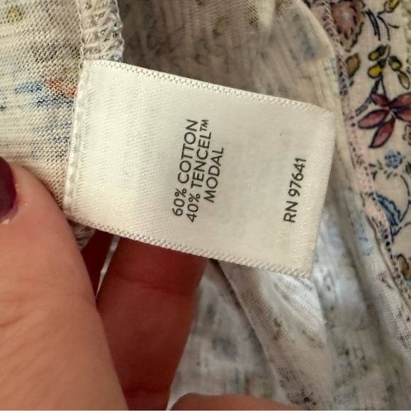 J. Jill Boho Peasant Blouse Women’s M - Picture 8 of 12